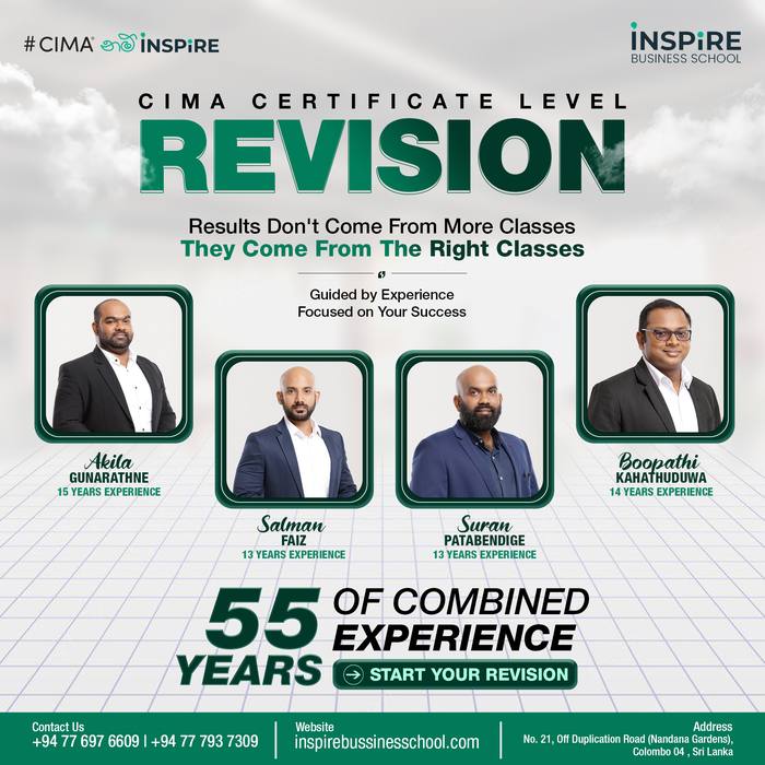 CIMA revision class lecturer panel creative