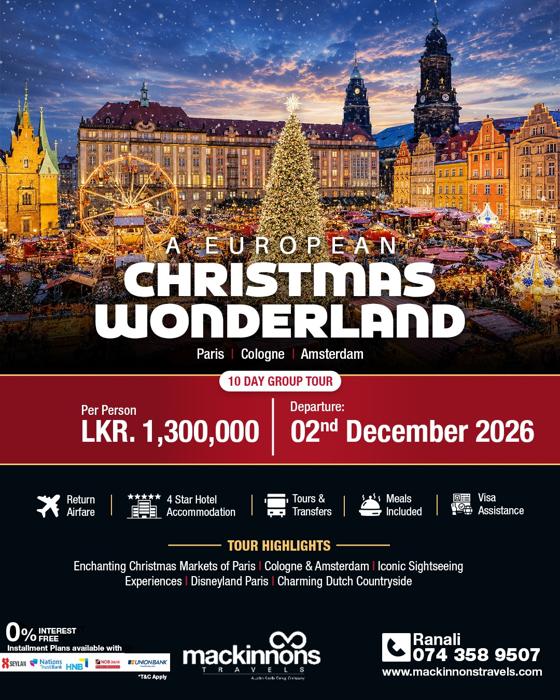 European Christmas group tour package creative