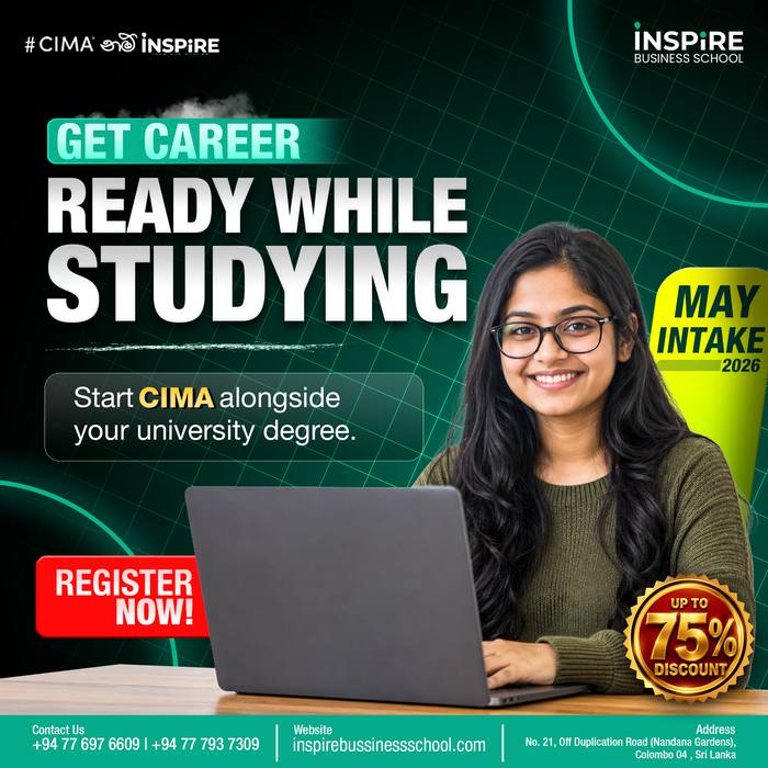 CIMA alongside degree student campaign creative