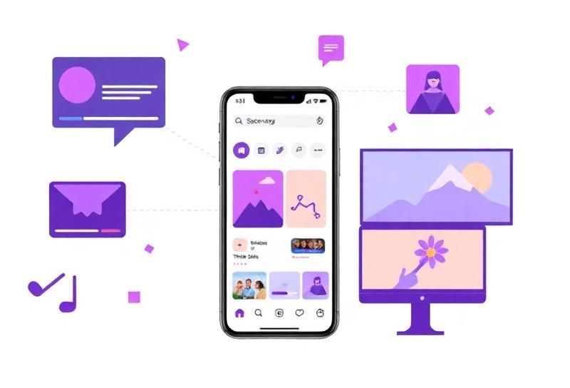 Types of digital advertising platforms including search, social media, display and video ads